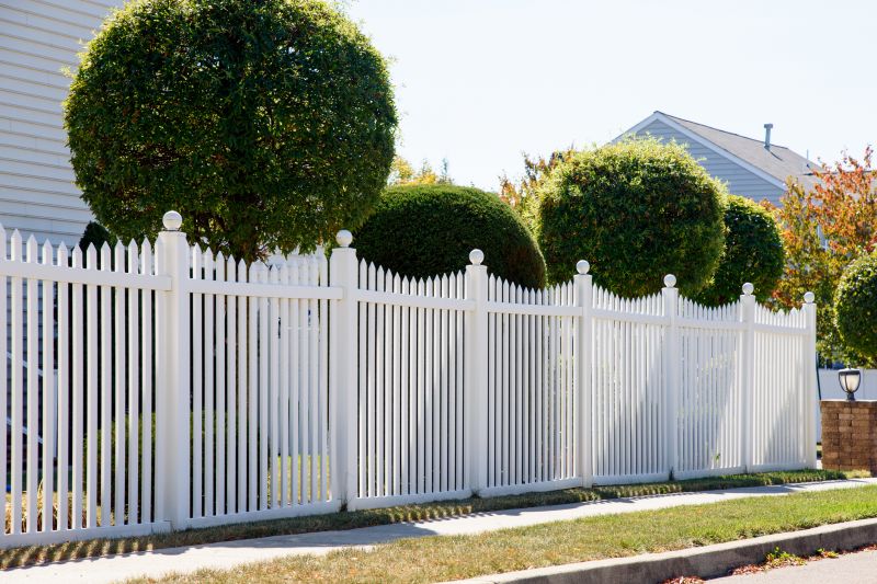Completed Vinyl Fence