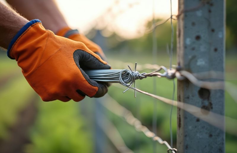 Fence Repair in Spring