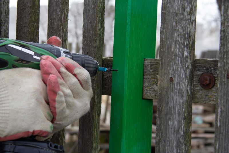 Winter Fence Inspection
